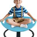 Casuenia Spinning Chair for Autistic Kids, Sensory Swivel Chair with Safety Handles, 330LBS Weight Capacity, Spinning Toy for Kids Autism & ADHD Age 3+, Sensory Product for Body Balance