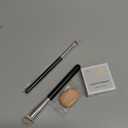 Colored Clay CC Undereye Corrector with Brush - Color Corrector for Dark Circles, Hydrating Under Eye Concealer to Brighten & Conceal for Women & Men (#001 Light-Medium Peach)