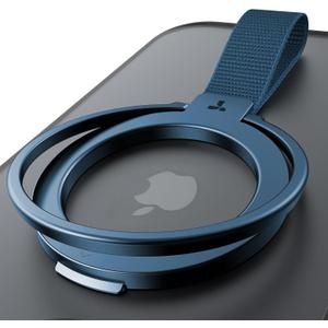 TORRAS 2025 Upgrade (Gen 6.0) Magnetic Phone Grip Holder Kickstand with Braided Strap, Fit for MagSafe Ring Removable, for iPhone 17 16,15, 14, 13 12 Pro/Max Samsung Galaxy, Google, Blue, Ostand Ring