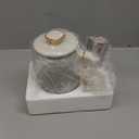 Topwit Electric Tea Kettle, 11 Temperature Control & 4 Presets Glass Kettle with Removable Infuser, 0.8L Electric Kettle for Coffee, Formula, Tea Maker with 8H Keep Warm, Boil-dry Protect, Beige