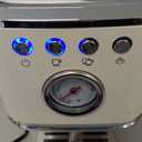 CHULUX Slim 2026 Upgrade Espresso Machine with Milk Frother Steam Wand, 20 Bar Professional Italian Pump Espresso Coffee Machine for Home Cappuccino & Latte Maker, Stainless Steel, Creamy