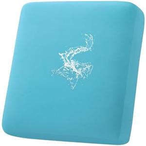 hyha Waterproof Couch Cushion Covers, Stretch Sofa Couch Seat Slipcover for Dog Washable, Non-Slip Waterproof Outdoor Cushion Covers for Patio Furniture Replacement (1 Piece for Small, Peacock Blue)