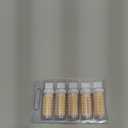 No Flicker G9 Led Bulbs Dimmable 6W Soft Warm White 2700K,40W 50W 60W Halogen Equivalent,AC120V Dimmable G9 T4 LED Bulb for Chandelier Pendant Ceiling Wall Light,600LM,360Deg(5Pack)