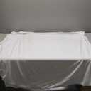 White Cover Stand – 42x86 Inches, Rectangular Table Cover, Durable and Reusable, Perfect for Events, Parties, Exhibitions, and Displays