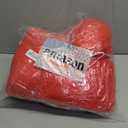 Boao 12 Pcs Plastic Table Cloths Disposable for Parties Picnic Table Covers with Elastic Fitted Elastic Desk Cover Rectangle Waterproof for Indoor, Outdoor, Picnic, Camping(8 Ft, 96 x 30 Inch,Red)