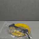 15 FT Flat RV Generator Adapter Cord Compatible with NEMA TT-30P to 3X 5-20R/5-15R, 30A to 110V 15/20 A Household Outlet Adapter, 10 Gauge Flat RV Generator Extension Cord, ETL Listed (Yellow)