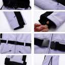 YEEFINE Women's One Piece Ski Suit Waterproof Snowsuits Snowboard Suit Onesies Jumpsuits Winter Outdoor Snow Suits (Purple)