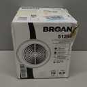 Broan-NuTone 512M Through-the-Wall Ventilation Fan White Cover, 6-Inch 70 CFM 6.0 Sones