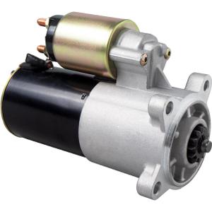 6646 Starter (For 4.6L 5.4L 6.2L 6.8L) Fit For Fo-rd 99-13 F-150, 05-10 Mustang, 00-05 Excursion, 99-12 Expedition /99-12 Navigator [OE# F81U-11000-AA 6646N 5L34-11000-AA]