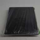 BALEINE File Organizer Box with Lid, Collapsible File Folder Organizer with Plastic Slide, Hanging File Folder Box for Office Document Storage (2 Pack, Black)