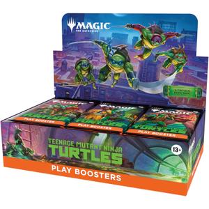 Magic: The Gathering | Teenage Mutant Ninja Turtles - Play Booster Box | 30 Packs | Collectible Trading Card Game