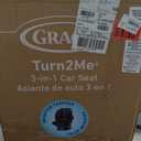Graco Turn2Me 3-in-1 Rotating Convertible Car Seat, Brighton, Rear-Facing Rotation Only, Forward-Facing Mode, Highback Booster Up to 100 lbs, Adjustable Headrest & Harness, Steel Reinforced Frame, Mfd: 07/09/2026