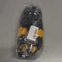 Cute Black Cat Bathroom Rug U Shaped Toilet Rug Soft Bath Mat Non Slip Washable Floor Mat for Home Hotel Bathroom Restroom Decor