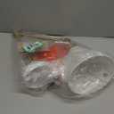 JONATHAN Y JYL7462B Industrial Adjustable Arm Wall Sconce, 7" Hardwired Wall Lamp in White and Brass Gold Finish, Farmhouse Metal Reading Light for Bedroom, Bedside, Living Room, LED Bulb Included (Set of 1)