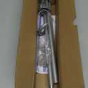 Silver Wrap Around Curtain Rods: 5/8 Inch Blackout Adjustable Window Curtain Rod for Bedroom Kitchen Apartment Renter Friendly, Room Darkening Curved Drapery Rods, Easy Install, Antique Brown 28-48"