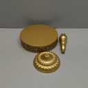 MTJYQTF Vintage Gold Cake Stand - Metal Dessert Table Display for Party, Vintage Candy Table Display for Wedding Birthday Baby Shower Housewarming Party Farewell Party CS001-T pan