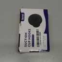 Suction Cup Hooks for Shower, Removable Towel Hooks for Bathroom Window Glass Door Wall, Bath Robe Looafh Hook for Hanging - 4 Pack, Chrome