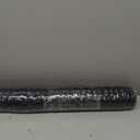 RORA Half Circle Door Mat Front Door Mat Outside Entrance Black Welcome Mats Outdoor Indoor Semicircular Doormat for Outdoor Half Round Door Mats for Garage Muddy Paws 24"x36"