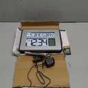 Atomic Digital Wall Clock With Backlight For Low Vision- 2In. Display