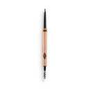 Charlotte Tilbury Brow Cheat Eyebrow Pencil - Refillable Micro-Precision Brow Pencil with Angled Tip for Natural Hair-Like Strokes - 16-Hour Wear, Waterproof, Vitamin E + Carnauba Wax,Natural Brown