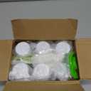 6PCS 8oz Reusable Plastic Juice Bottles with White Tamper Proof Lids, Brush, Funnel & Labels - Clear Juice Containers for Juicing, Smoothies & Homemade Beverages