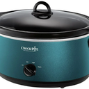 Crock-Pot 7 Quart Oval Manual Slow Cooker, Stainless Steel (SCV700-S-BR), Versatile Cookware for Large Families or Entertaining