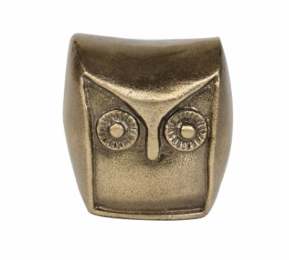 HD 3.6in Aluminum Owl Gold
