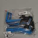 Dog Harness No Pull Ultra Soft Breathable Padded Pet Harness 2 Adjustable Botton, 3M Reflective Pet Harness for Dogs Easy Control for Dogs (L, Blue)