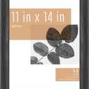 MCS Studio Gallery Classic Picture Frame Black Woodgrain Engineered Wood, 11x14