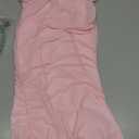 Women Summer Sleeveless Mini Dress Layer Ruffle Hem Mesh Bodycon Short Tank Dresses Party Club Ruched Dress 2026