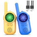 Walkie Talkies for Kids Rechargeable, 3 4 5 Year Old Boy Girl Gifts, 2 Pack Birthday Gifts for 3 4 5 6 7 8 Year Old Boys, Toddler Toys for Indoor Outdoor Games