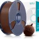 SUNLU 3D Printer Filament PLA Plus 1.75mm, SUNLU Neatly Wound PLA Filament 1.75mm PRO, PLA+ Filament for Most FDM 3D Printer, Dimensional Accuracy +/- 0.02 mm, 1 kg Spool(2.2lbs), Coffee Brown