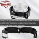 3 Inch Aluminum Quick Release V Band Clamp with Flange, Intake Intercooler Pipe HD Clamp, Pinless
