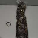 Clip in Hair Extensions, FLUFYMOOZ 4PC 100 Pure Protein Silk Hair Extensions Long Soft Natural Hairpiece 20 Inch Curly Hair Extension for Women (Medium Brown Ash Blonde Highlight)