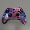 Wireless Switch Pro Controller for Nintendo Switch/OLED/Lite/Switch 2, 1200mAh Rechargeable Switch Controllers with 10 Colors LED & Cool Galaxy Nebula Design, Wake Up, Turbo, Vibration, Motion Control (Starry Blue)