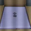 Amazon Basics Cat Pee Pads, 80 Count, Universal Fit for Litter Box, Odor Control with Fresh Scent, White/Purple