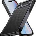 5 x Compatible for iPhone 17 Air Case 2025 6.5" Slim Matte TPU + PC Protective Shockproof Anti-Scratch Plastic Hard Cover Millitary-Grade for iPhone Air Phone Case Gray Black