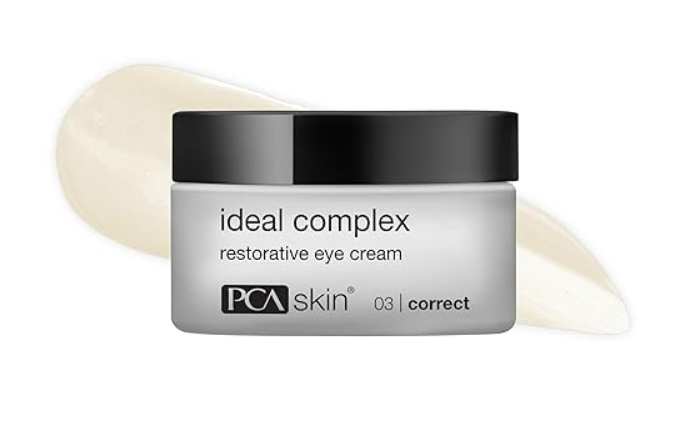 PCA SKIN Ideal Complex Restorative Under Eye Cream, Brightening Eye Cream for Dark Circles, 0.5 fl oz Jar
