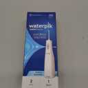 Waterpik Cordless Express Water Flosser, Battery Operated & Portable for Travel & Home, ADA Accepted, Waterproof for Shower Use, White WF-02