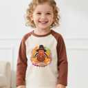 Thanksgiving Shirts for Kids Boys Girls Toddler Funny Turkey Pumpkin Graphic T-Shirt Clothes Tops Tee 2T-8Y