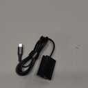 F1TP USB-C PD to NP-FW50 ZV-E10 Dummy Battery Continuous Power Adapter for Sony ZV-E10, A3000, A5000, A5100, A6000, A6100, A6300, A6400, A6500, A7, A7II, A7S, A7SII, RX10 II IV Cameras