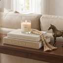 Decorative Books For Home Decor Stackable Faux Book Box With Hidden Storage And Bead Modern Table Books Home Coffee For Bookshelf Mantel Entryway