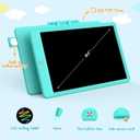 BUKEBU LCD Writing Tablet Doodle Board,10.5 inch Colorful Drawing Pad,Electronic Drawing Tablet, Drawing Pads,Travel Gifts for Kids Ages 3 4 5 6 7 8 Year Old Girls Boys (Blue)