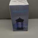 Zapper for Outdoor & Indoor, Safe for Kids & Pets, Covers 1500 Sq Ft, Family-Safe, Hanging Ring, Easy to Clean (Black)