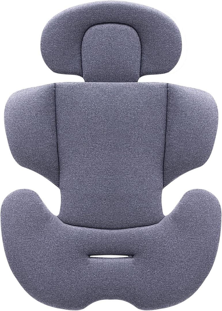 Innokids Infant to Toddler Head and Body Support Pillow, Infant Car Seat Insert Cushion Pad, Headrest with Adjustable Height, Perfect for Baby Car Seats, Strollers, Carriers (Gray)