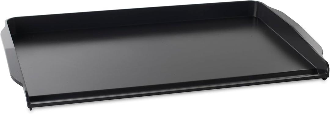 Nordic Ware 2 Burner Backsplash Griddle, Nonstick, 20"L x 12"W x 1.7"Th