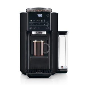 De'Longhi TrueBrew Drip Coffee Maker, Built in Grinder, Single Serve, 8 oz to 24 oz, Hot or Iced Coffee, Stainless, CAM51025MB