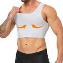 Compression Corest Chest Binder Slimming Tank Top for Hide GynecomastiaTransgender Tomboy Men Women
