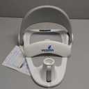 Baby Bath Seat for Babies 6 Months & Up Sitting Up | Non-Slip Bath Seat with Safety Suction Cups & Temperature Alert, Baby Bath Seat for Tub, Shower & Bathtub (Grey)