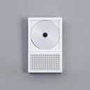 km5 Bluetooth CD Player Instant Disk Audio CP2 (White)